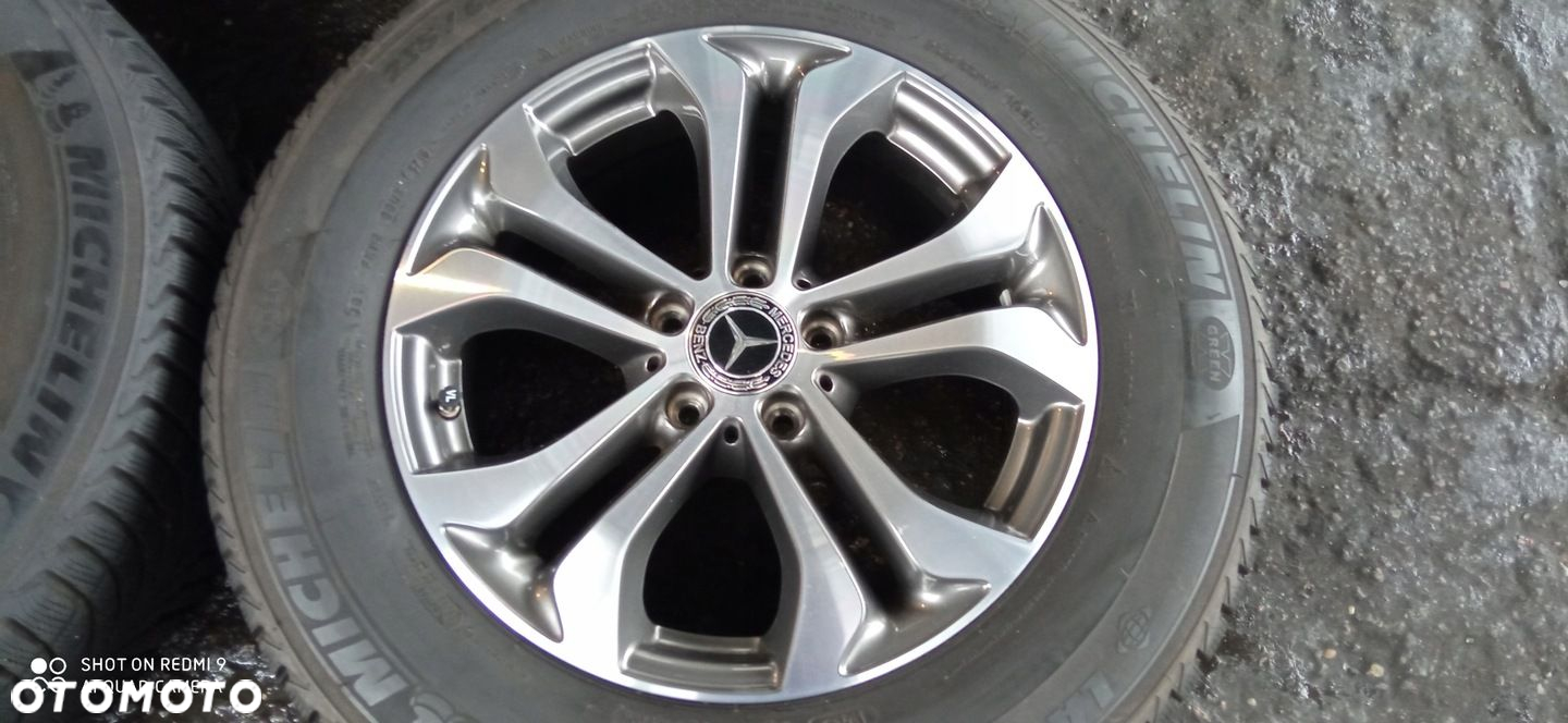 MERCEDES GLC KOŁA 17 ZIMOWE A2534010600 MICHELIN 7,8mm - 2