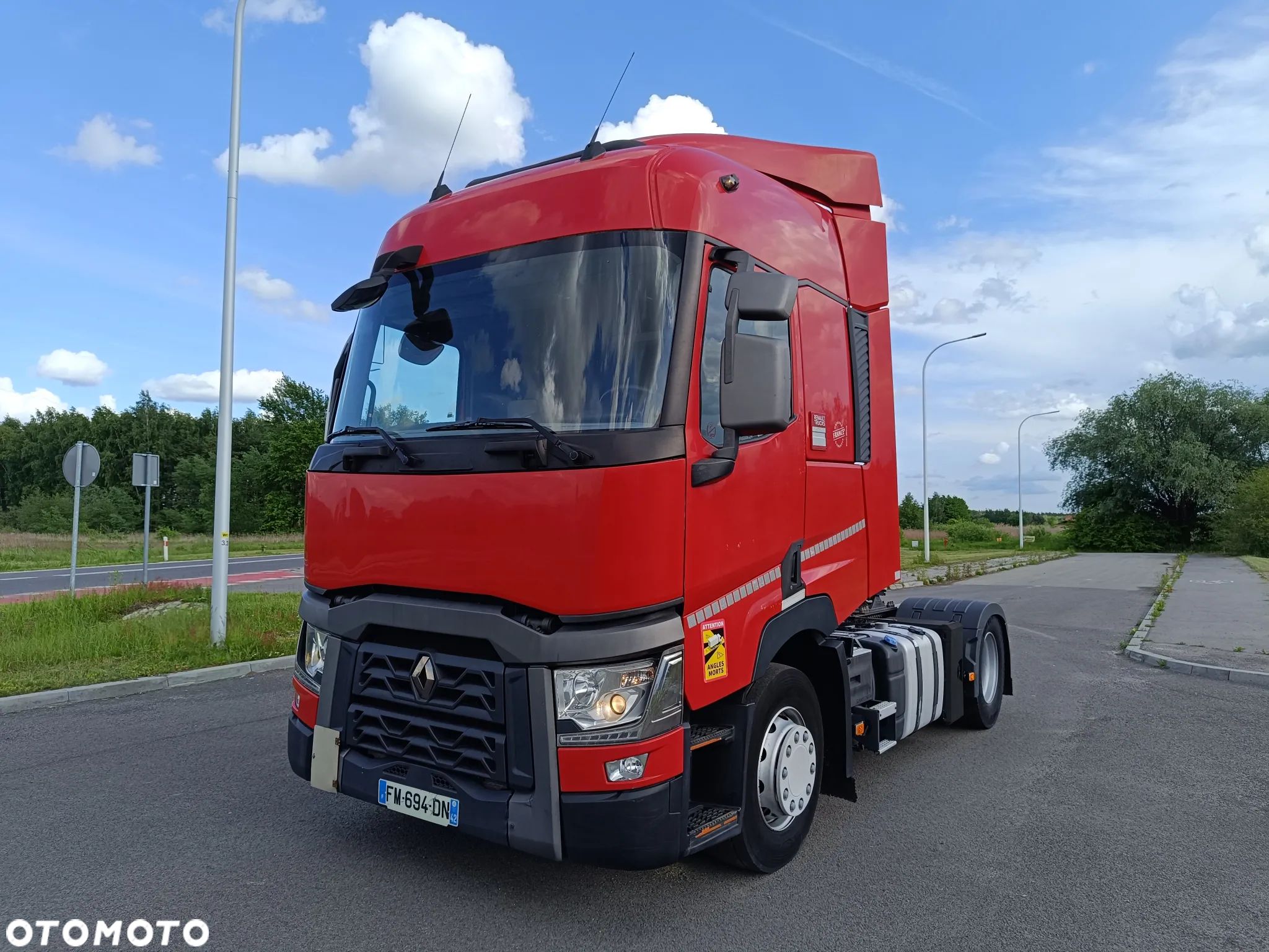 Renault Gama T 460 Euro 6 Servis Renault Francja blokada mostu - 1