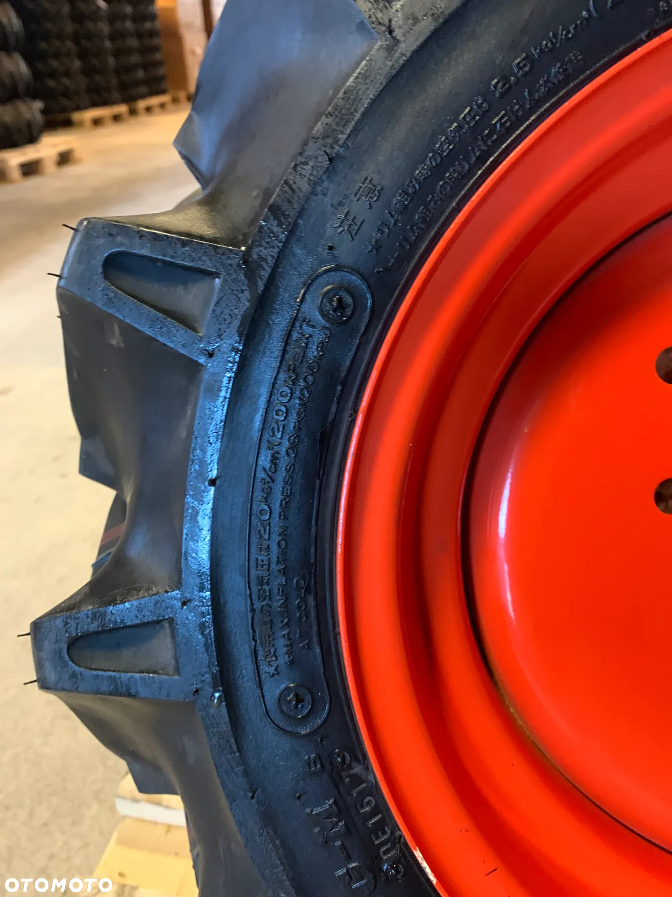 FV 23% Nowa Opona 6-12 BRIDGESTONE FARMSERVIS LUG-M odpowiednik 155/80/12 Opona + Felga Kubota Koła - 6