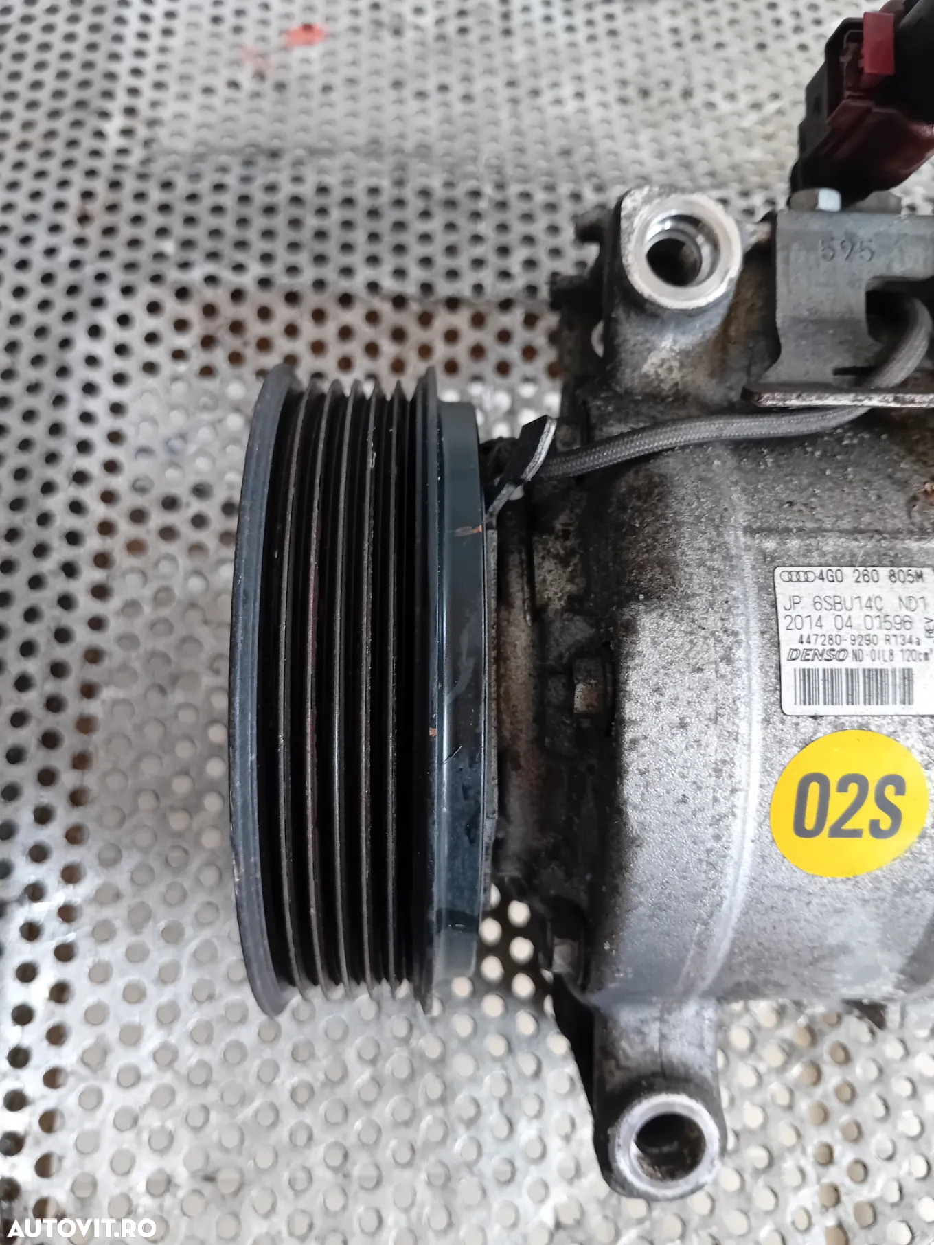 Compresor Clima AC Audi A6 C7 A4 A5 Q5 Q3 2.0 Tdi Euro 5/6 Motor CNH Cod 4G0260805M - 5