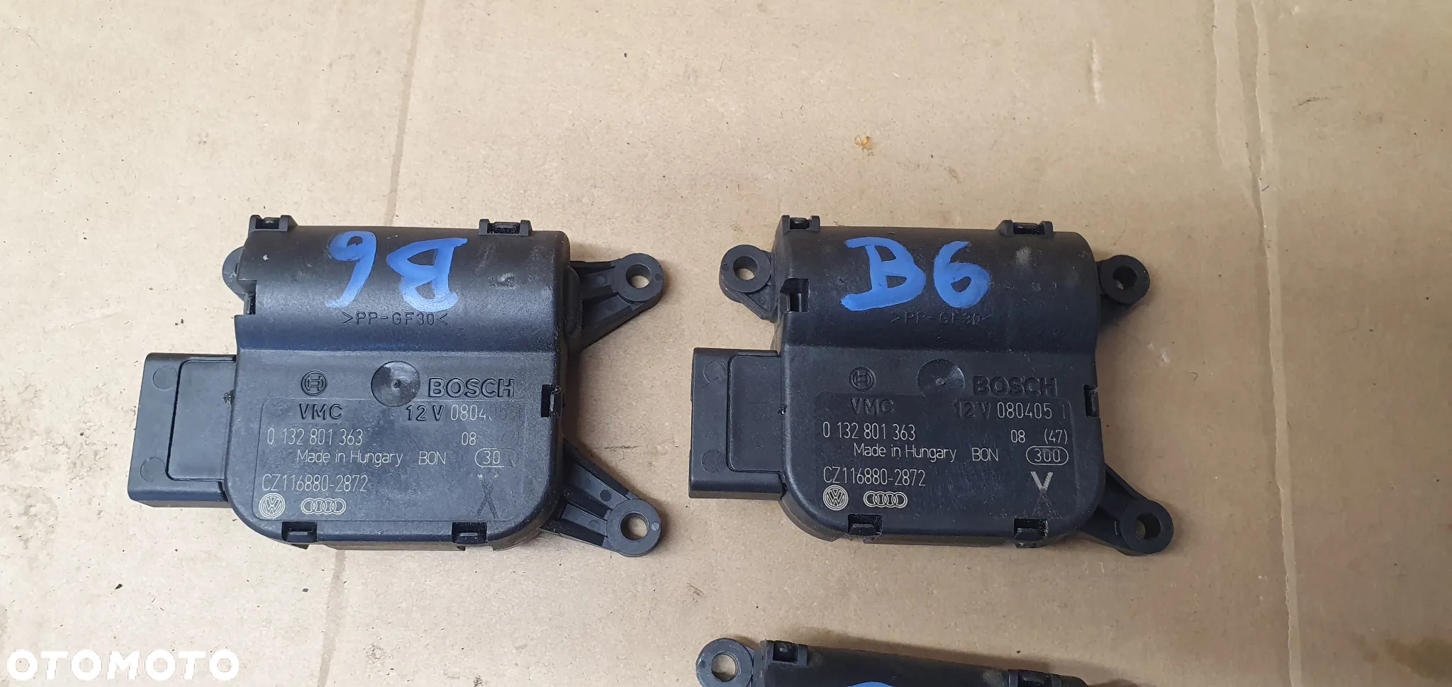 Silniczek klap nagrzewnicy VW Passat B6 0132801363 - 2