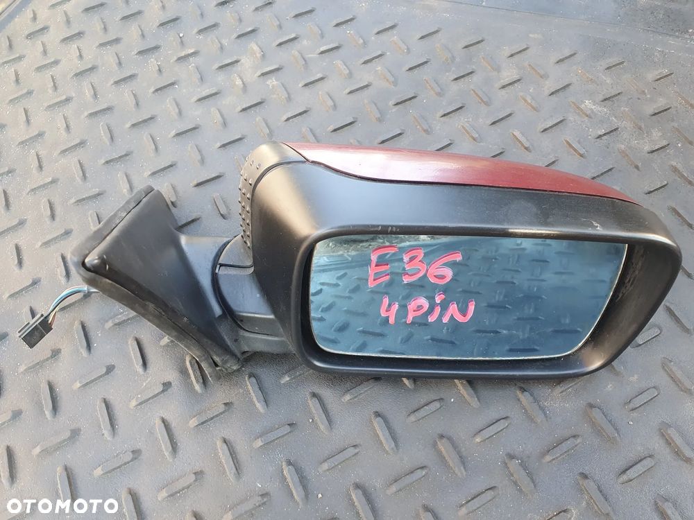 BMW E34 E36 E39 E46 LUSTERKO ZEWNĘTRZNE PRAWE ELEKTRYCZNE 4PIN E10117351 - 2