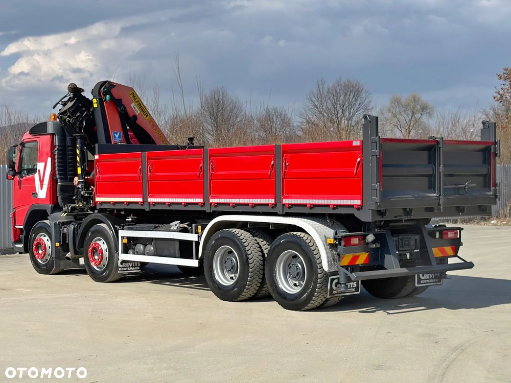Volvo FM 420 Wywrotka 6,40m* PALFINGER PK 33002 + PILOT / 8x4 - 6