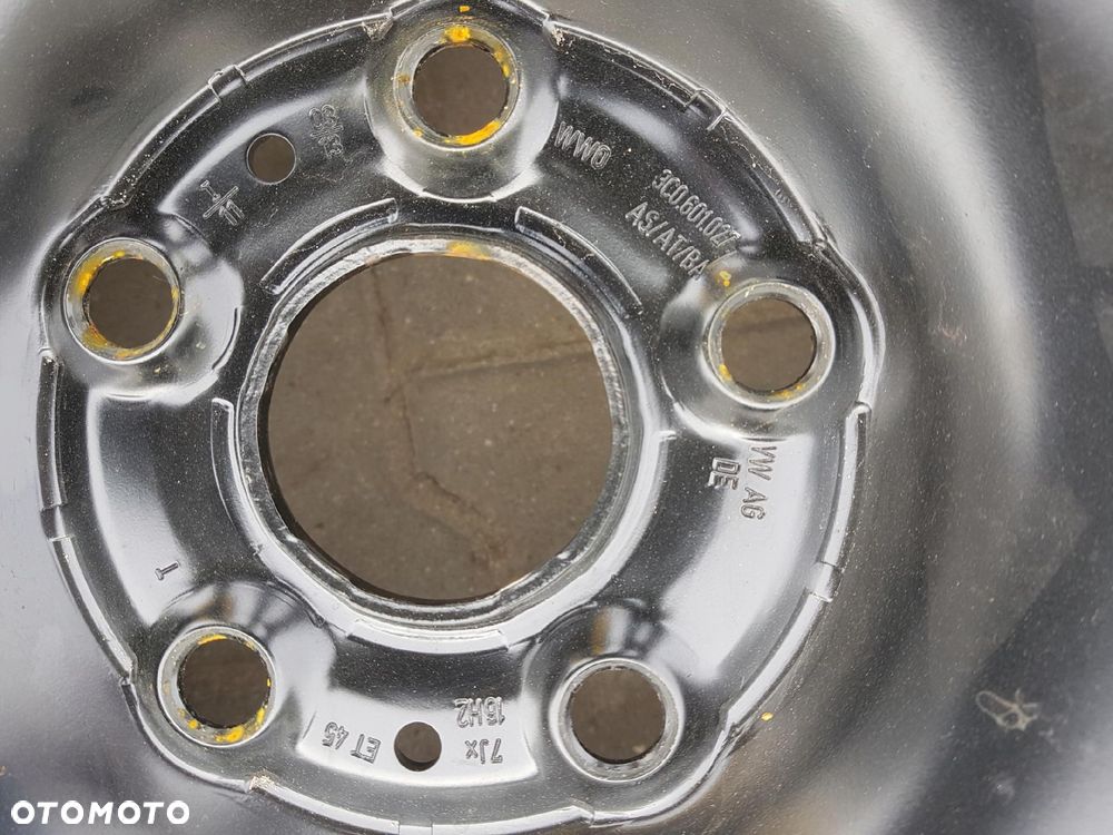 VW PASSAT B7 10-14r KOŁO ZAPASOWE 16 5X112 LEWAREK KLUCZ - 6