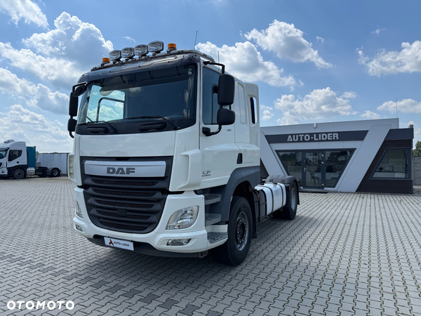 DAF CF 460 / NISKA KABINA / WYSOKIE ZAWIESZENIE / HYDRAULIKA / NOWE OPONY / LODÓWKA / 485 TKM / Z FRANCJI / STAN BDB / / /