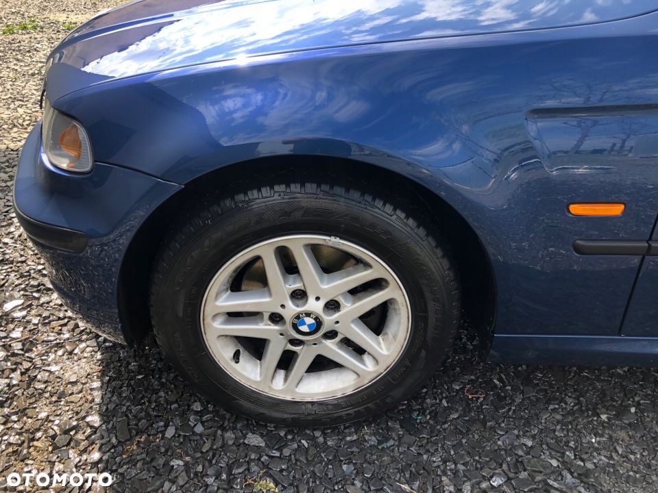 Błotnik lewy przód przedni lewy BMW E46 COMPACT MYSTICBLAU - 1