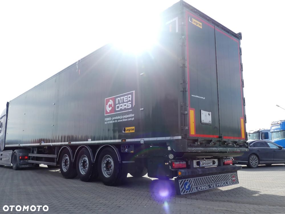 Feber Inter Cars LEGRAS 92m3 / WALKING FLOOR / OŚ PODNOSZONA / - 6