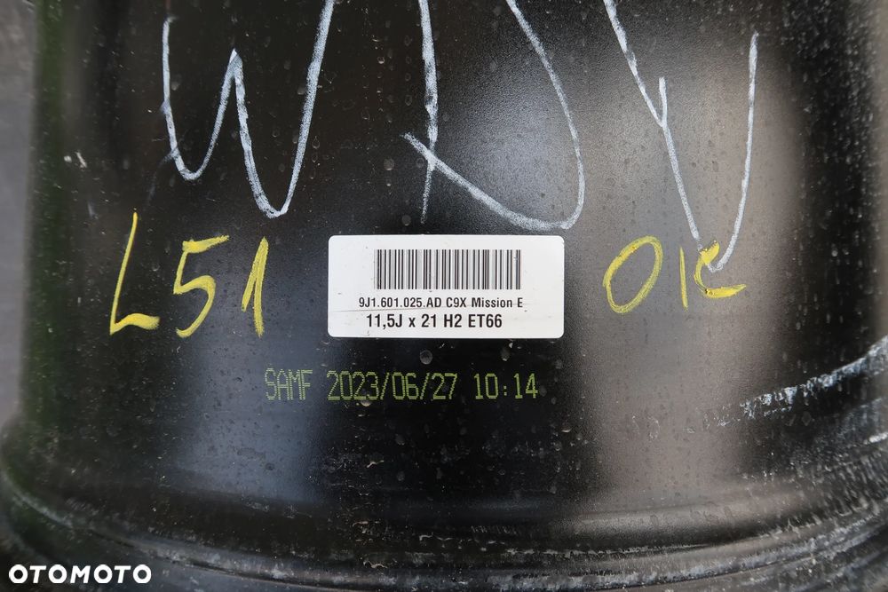 L51 Felga Porsche Taycan 9J1601025AD 11,5x21et66 - 4