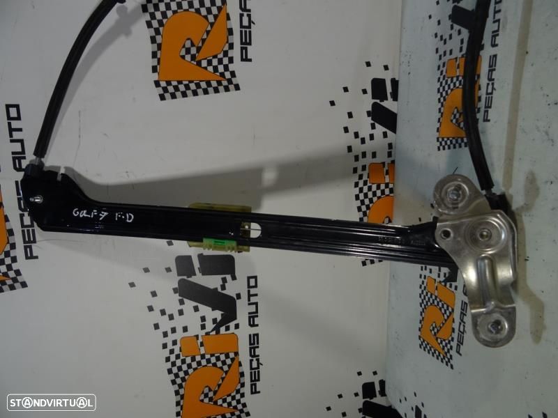 Elevador De Vidro Frente Direito Volkswagen Golf Vii (5G1, Bq1, Be1, B - 5