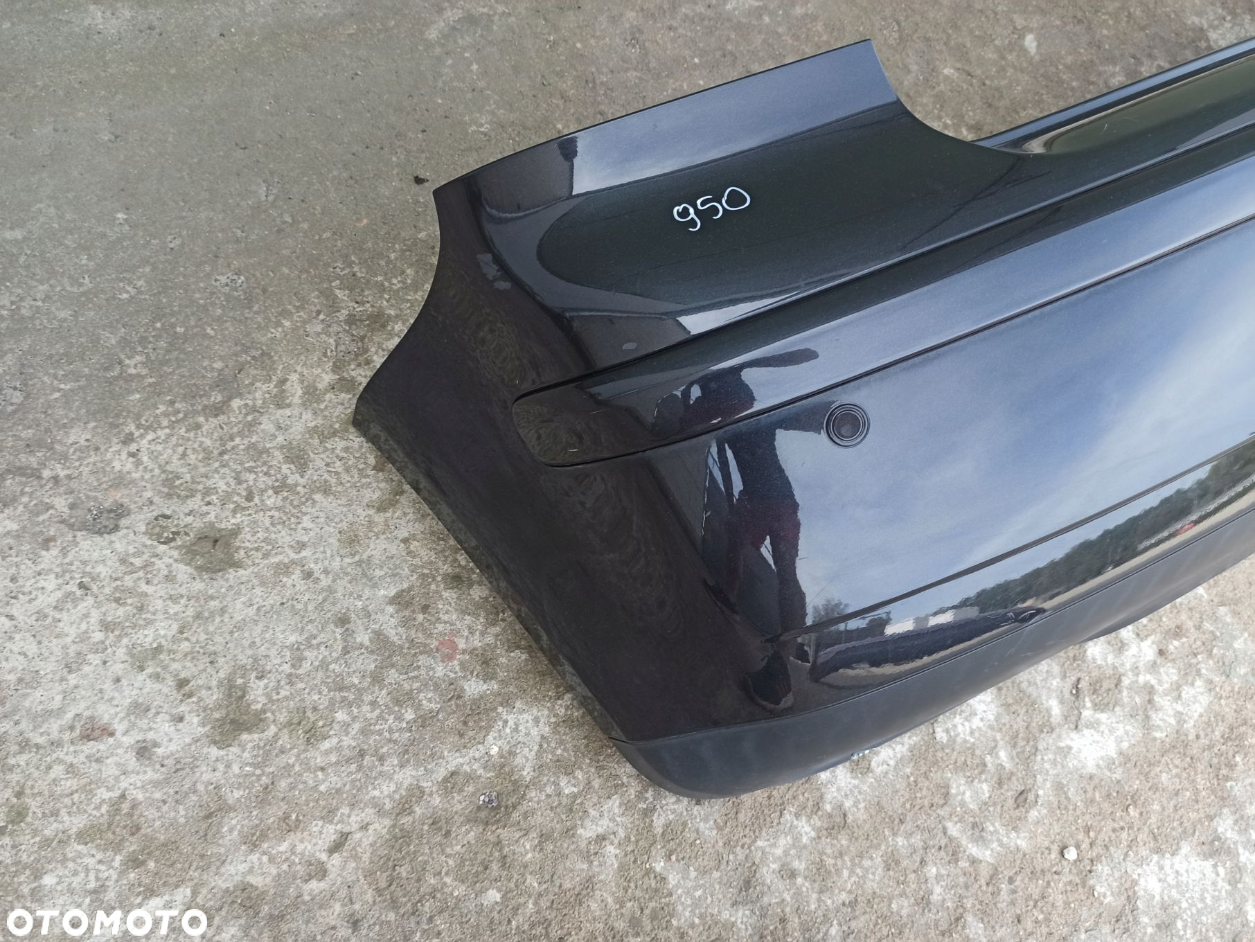 Zderzak tył VW POLO IV 9N LIFT LC9Z PDC czujniki parkowania - 3