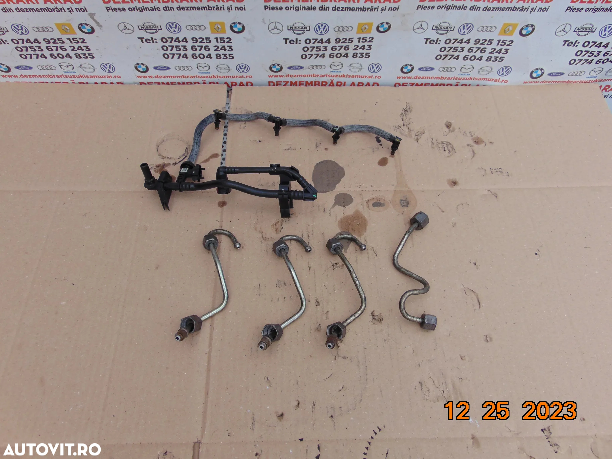 Conducte injectoare Renault Trafic 1.6 Opel Vivaro nissan nv300 qashqai espace scenic 1.6 retur inj - 2