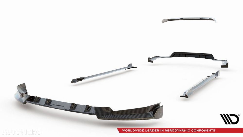 Pachet Exterior Prelungiri compatibil cu BMW X5 G05 LCI Maxton Design Carbon - 28