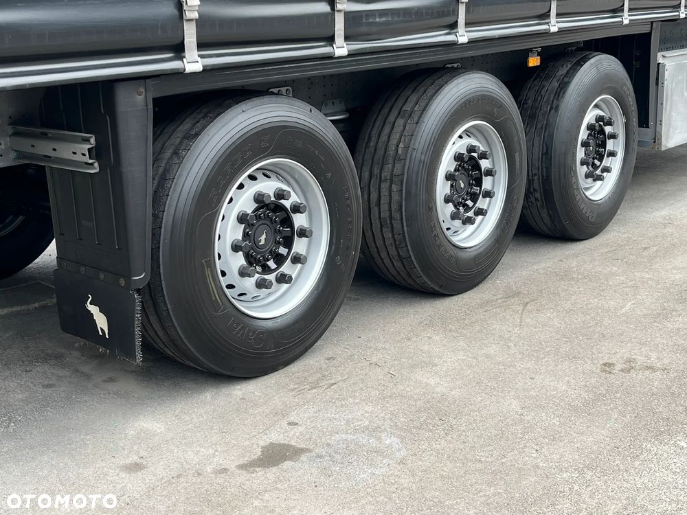 Schmitz Cargobull SCB / 2022 / FIRANKA/ NOWE OPONY / NOWE KLOCKI/ OS PODNOSZONA / KOSZ PALETOWY / CERTYFIKAT XL / ZADBANA - 9