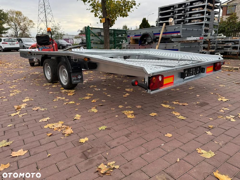 Niewiadów Laweta Niewiadów Boro Jupiter 4,5x2,1m DMC 2700 kg raz łamana mocna spawana DOSTAWA MOTOMUS - 5