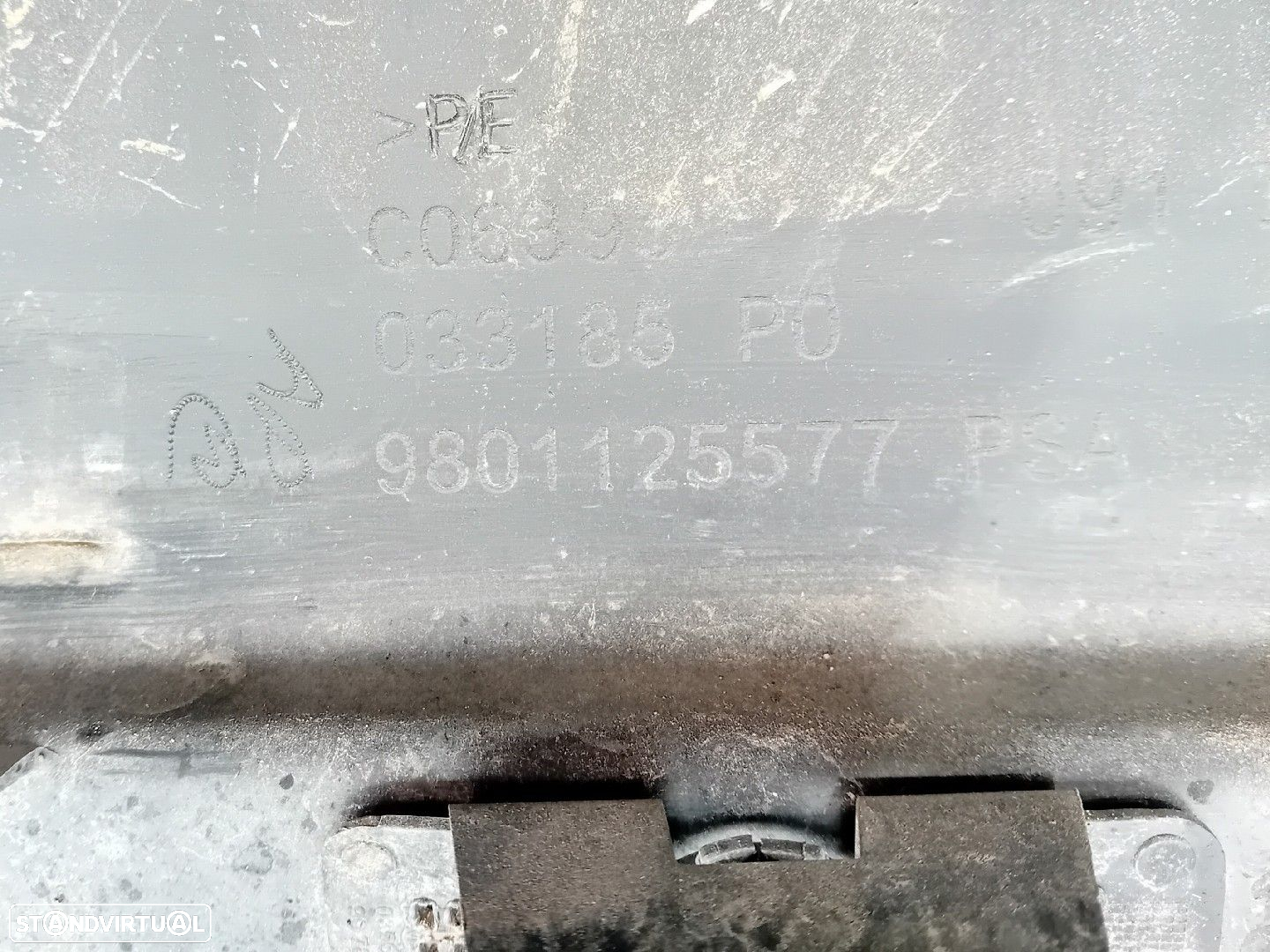Pára-choques trás PEUGEOT 2008 I (CU_) - 12