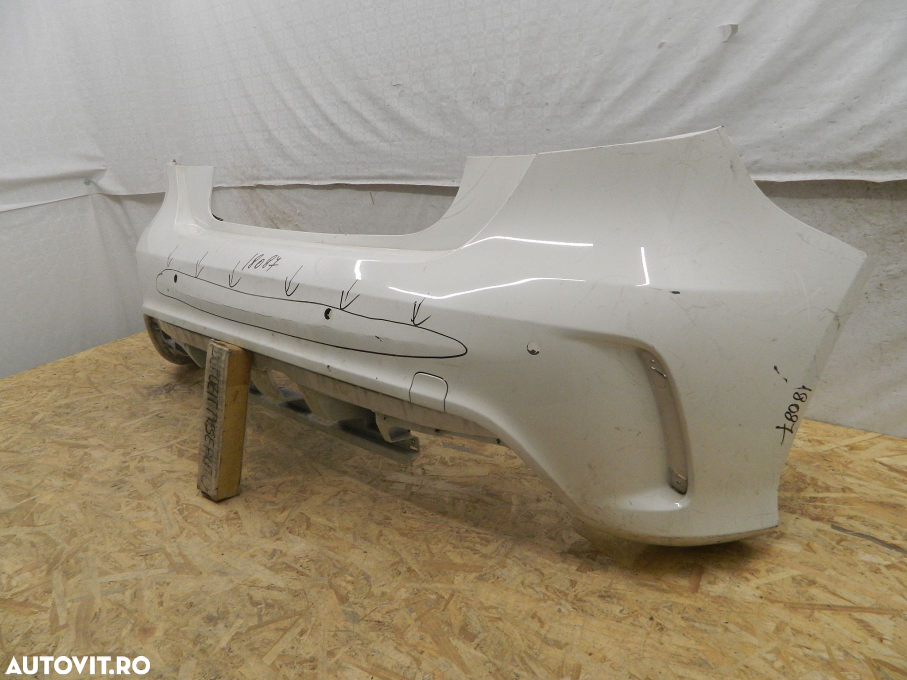 Bara spate Mercedes A-Class W176 AMG, 2012, 2013, 2014, 2015, A1768852325. - 4