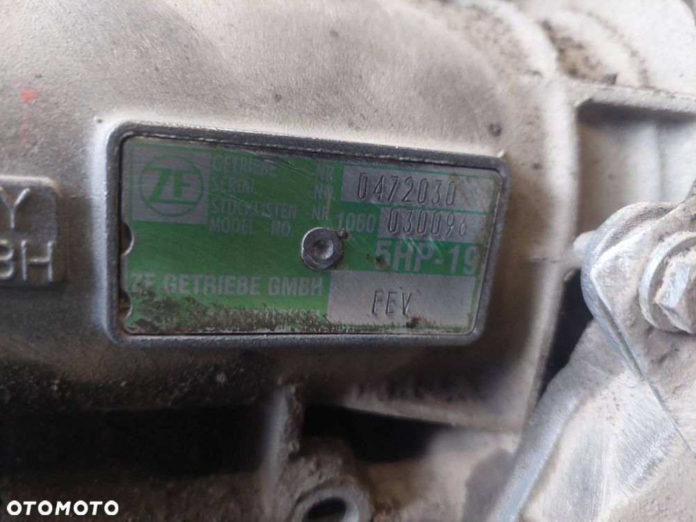 SKRZYNIA BIEGÓW AUTOMATYCZNA USZKODZONA PASSAT B5 FL 1.8 T FEV - 7
