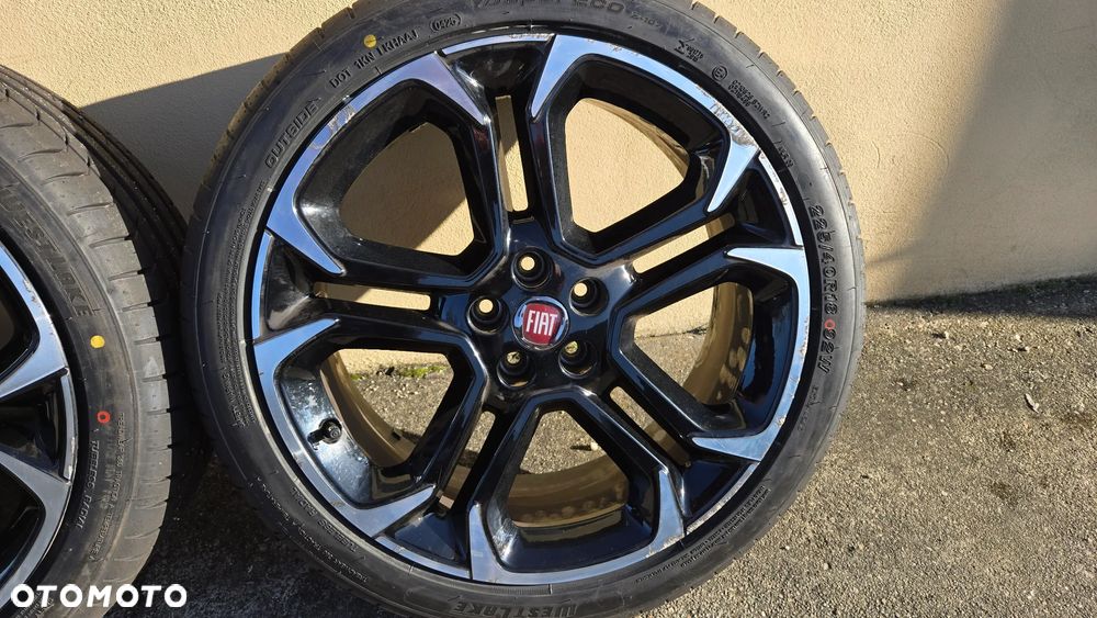 Komplet oryginalnych felg aluminiowych bicolor 18" Fiat - 6