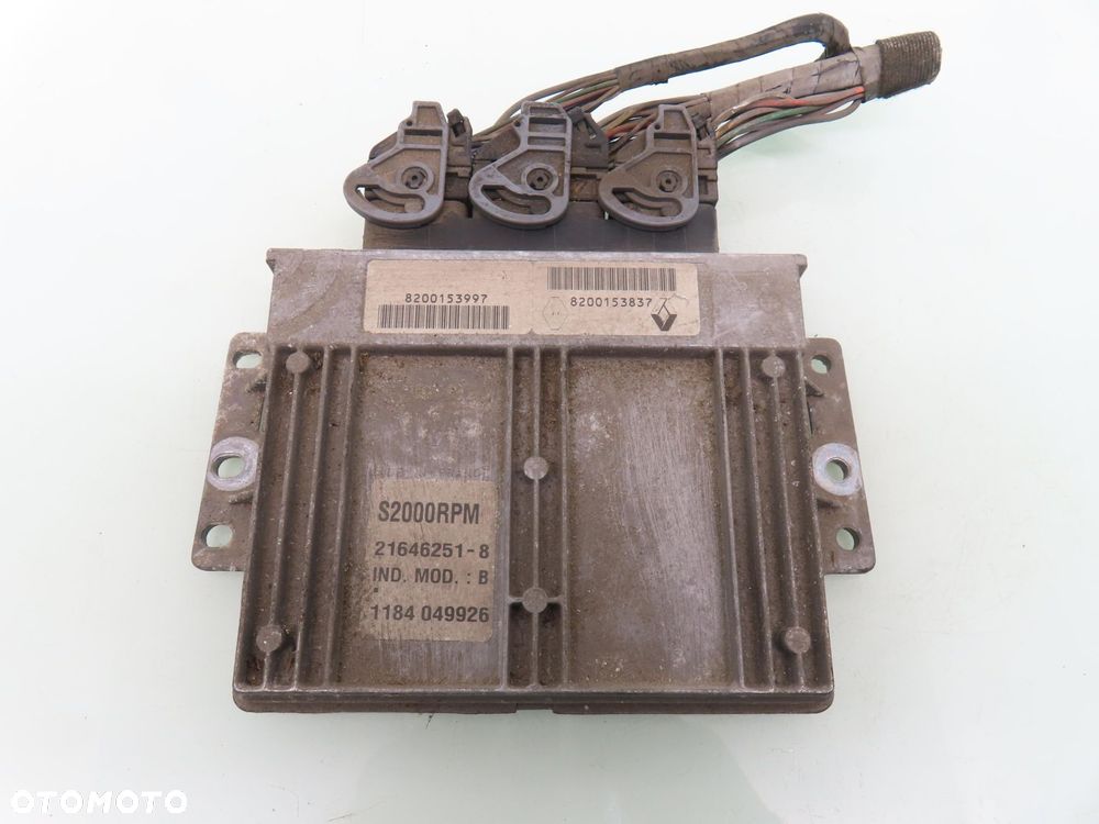 STEROWNIK RENAULT LAGUNA II 1.8 8200153997 8200153837 - 1