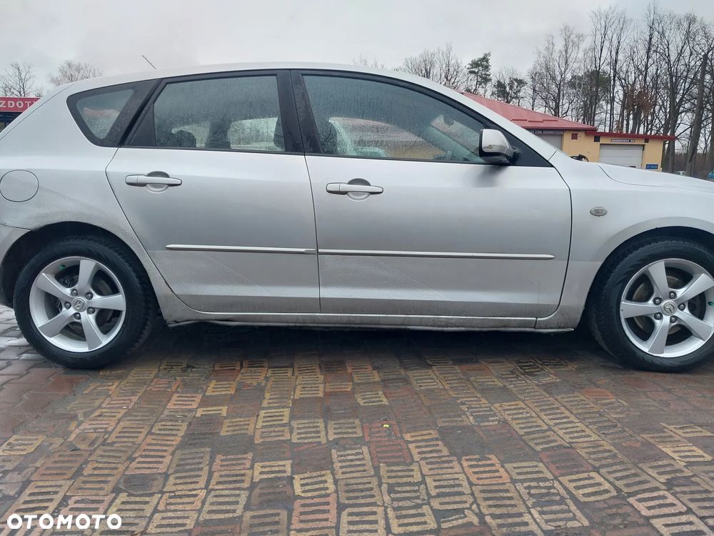 Mazda 3 I BK silnik 1.6 16v Z601 105KM skrzynia biegów manualna drzwi prawe lewe przód tył maska klapa zderzak błotnik BN9R szyba lampa pas próg podłużnica błotnik radio fotel kierownica multifunkcja panel belka oś CAŁY NA CZĘŚCI - 10