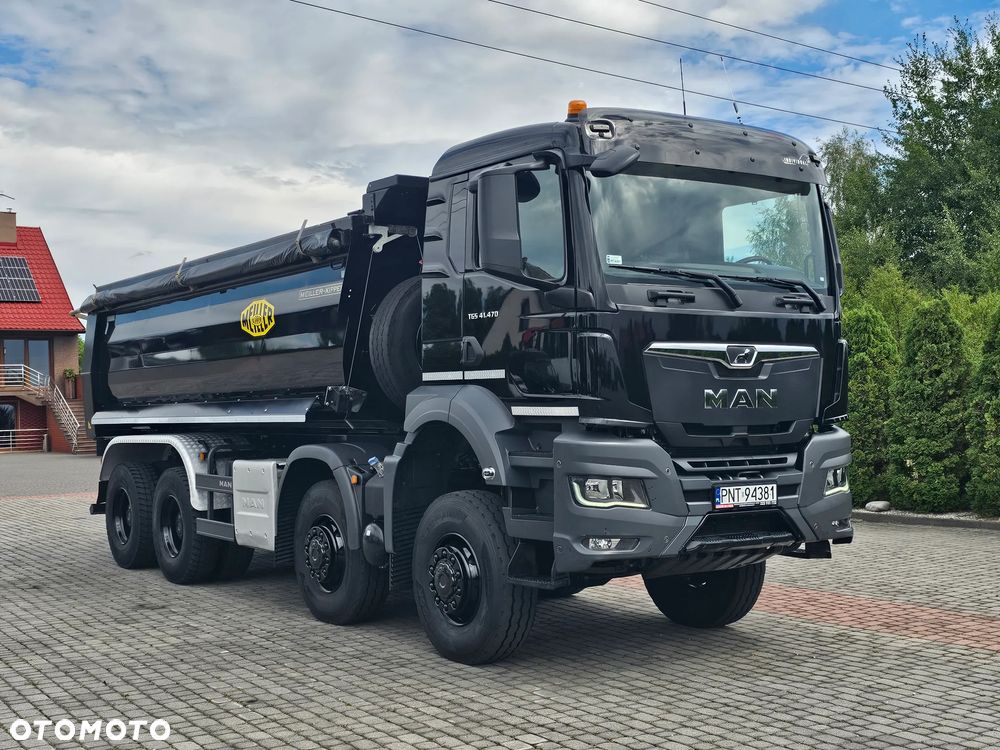 MAN TGS 41.470 8X8 WYWROTKA MEILLER KIPPER SALON PL Przeb.tylko 62tyś.km - 18
