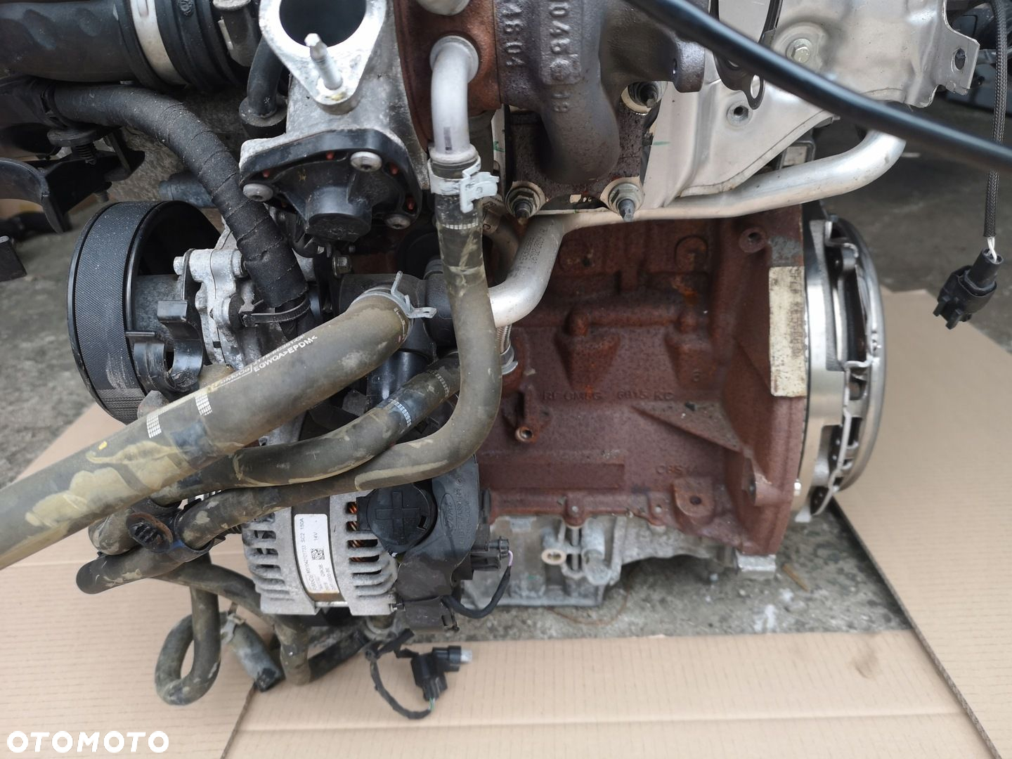 FORD TRANSIT COURIER LIFT 18- SILNIK KOMPLETNY 1.0 ECOBOOST SFCF 62 TYŚ KM - 4