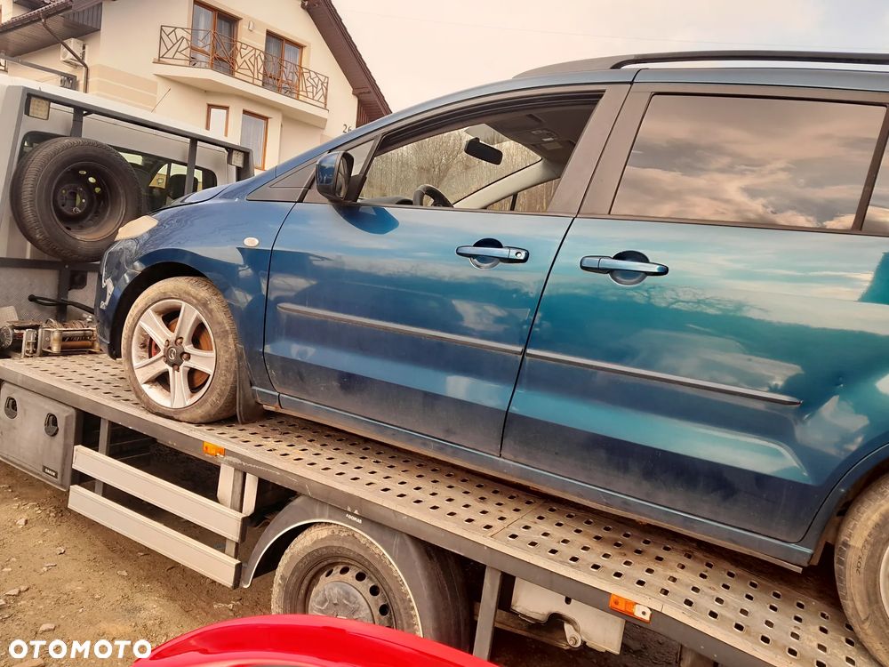 Mazda 5 05-10 Drzwi prawe przedenie tył przód w kolor 32c  szyba - 4