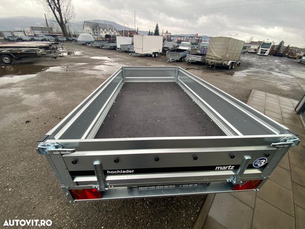 Martz Remorca auto Hochlader 300/150/40  2 axe 750kg - 8