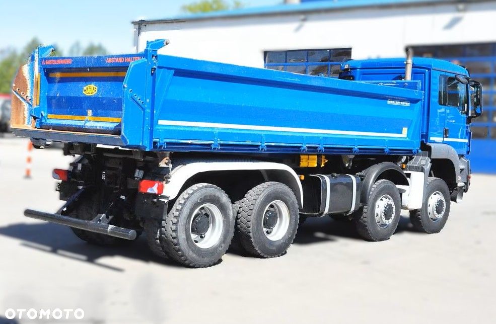MAN TGS 41.470 BB 8x8 Meiller – Wywrotka trójstronna | Hardox | 470 KM | 2020 | 139 237 km - 4