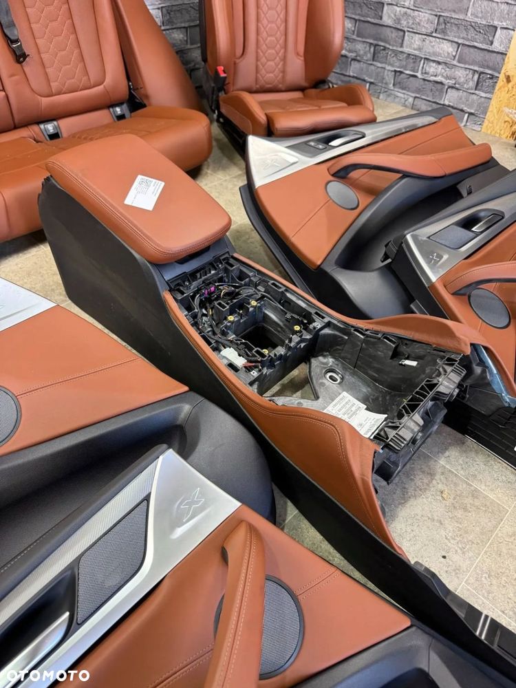 FOTELE KOMPLETNY ŚRODEK BOCZKI KANAPA M POWER BMW F97 X3M G01 X3 TARTUFO - 6
