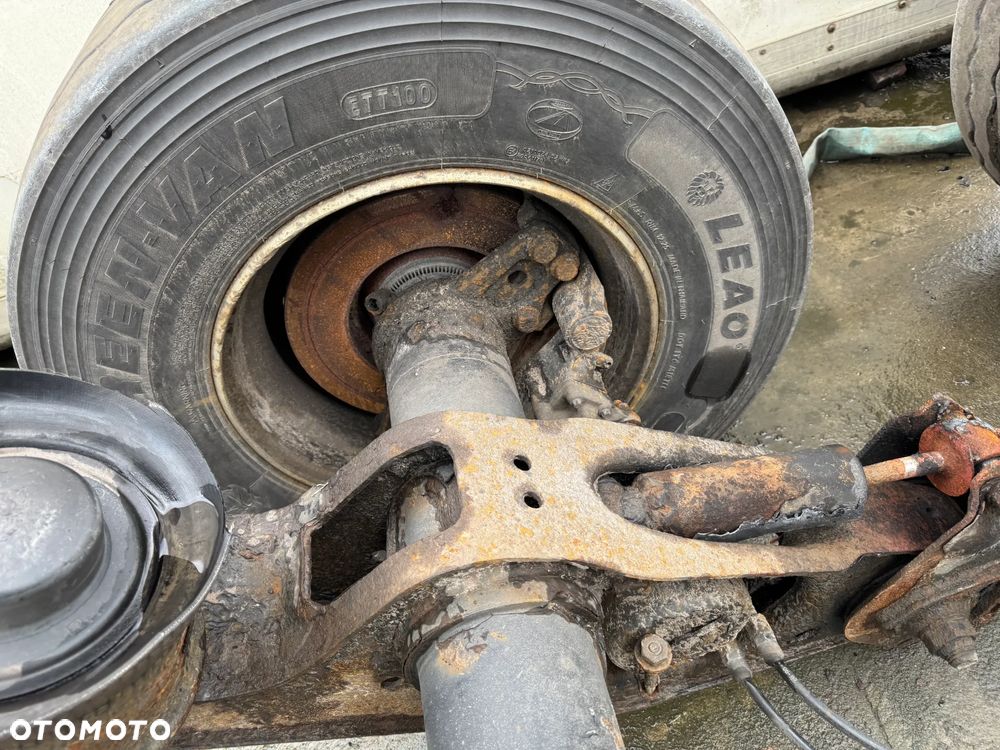 Oś osie do naczepy SAF SKRB9019W SBW1937-11S  SAF INTRAX - 6