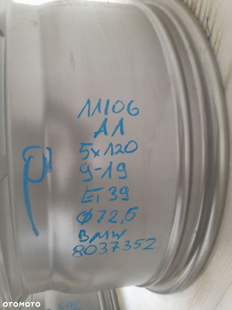 Felgi aluminiowe BMW OE 8037352 9.0"/9.5" x 19" 5x120 ET39/32 - 7
