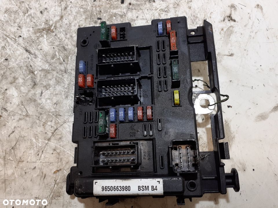MODUŁ BSM B4 DELPHI PEUGEOT / CITROEN NR: 9650663980 WYSYŁKA! - 1