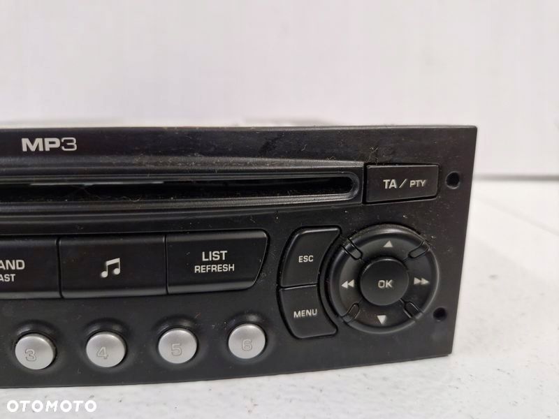 citroen c4 1 i radioodtwarzacz cd mp3 9664769877 - 2