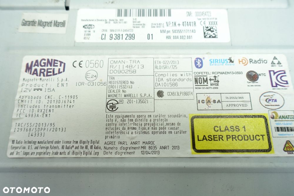 BMW GT F34 RADIOODTWARZACZ nawigacja NAVI radio 9381299 - 13