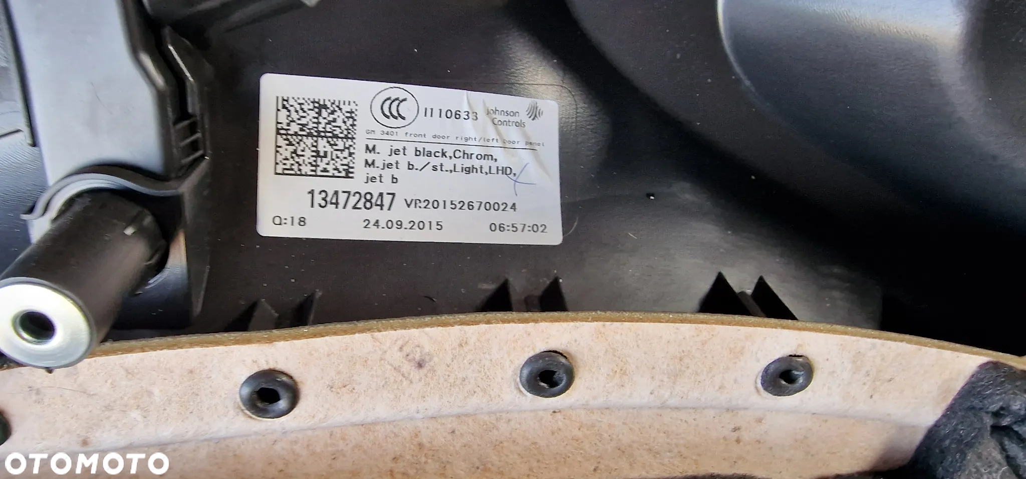 BOCZKI DRZWI KOMPLET 13472847 13472848 OPEL ASTRA IV J GTC OPC - 22