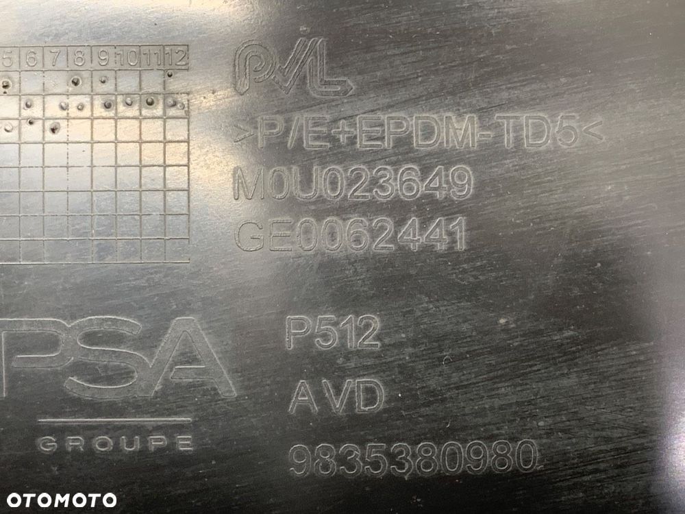 NADKOLE PRAWY PRZÓD  PEUGEOT 308 SW III (FC_, FJ_, FR_, F4_) 2021 - 2022 PureTech 130 (FRHNSL, - 4