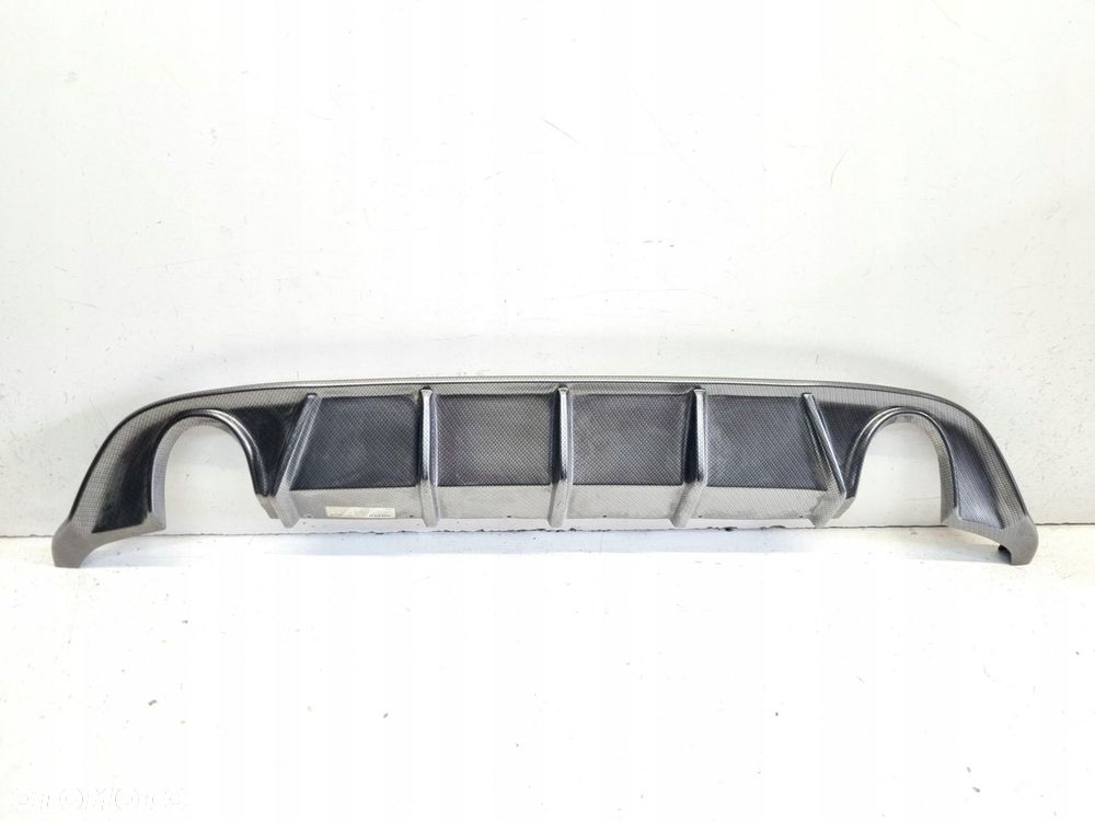 vw golf vii 7 gti lift rieger dyfuzor spoiler zderzak tył tylny carbon - 1