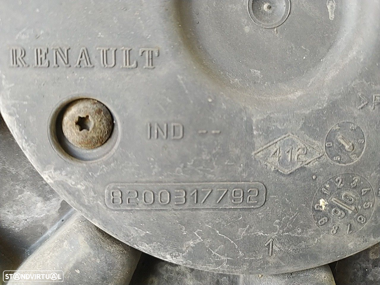 Bacia Da Mala Plastica Renault Megane Ii Caixa/Combi (Km_) - 4