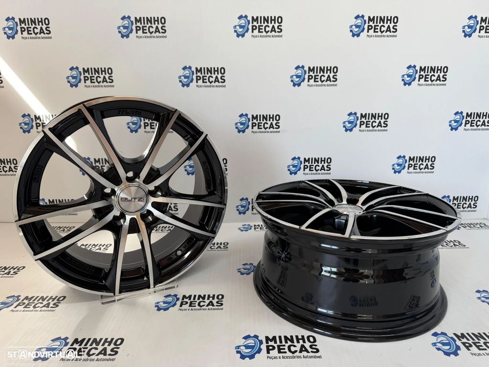 Jantes Butzi Bliss em 16x7 (5x100) Black Polished - 4