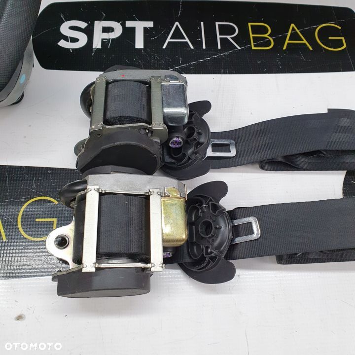SEAT IBIZA 6J IV AX2 DESKA ROZDZIELCZA KONSOLA KOKPIT PULPIT PODUSZKI AIRBAG AIR BAG PASY KIT SET - 7