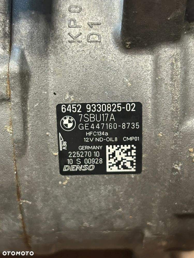 BMW F30 F22 N20 2.8 SPRĘŻARKA KLIMATYZACJI 9330825 - 3
