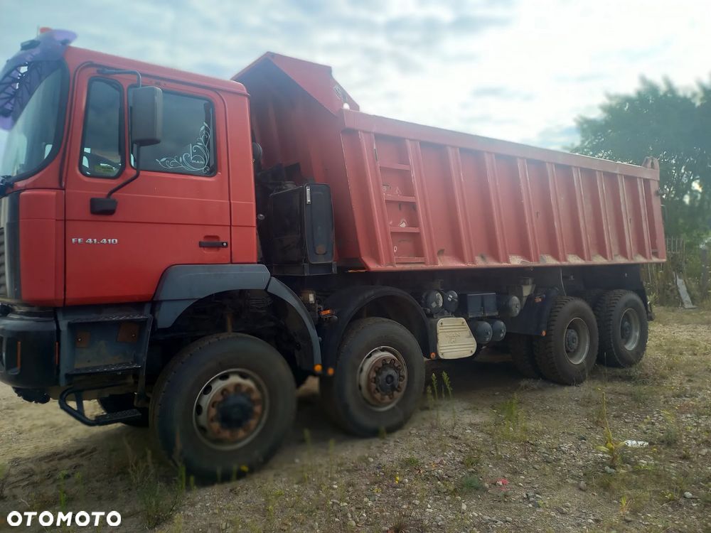 MAN F2000 8x8 2004 r wywrotka 19 m3 lub objętościowa 40 m3  -wół roboczy -zrób sobie koszty - licytacja - 1