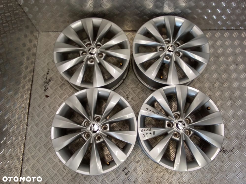 Felgi Skoda Scala Kamiq Fabia Rapid 6Jx16 et38 5x100 - 1