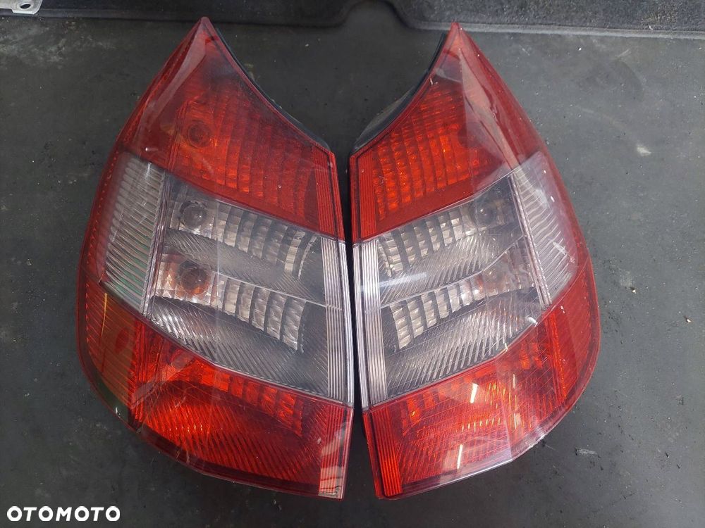 KOMPLETNY TYŁ  RENAULT SCENIC II TEA19 KLAPA ZDERZAK LAMPY - 4