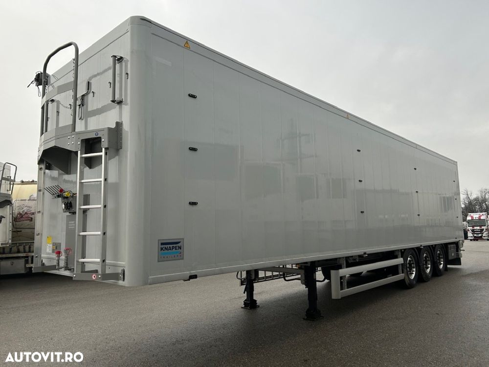 Knapen Trailers Walking Floor, 7894 kg, Sasiu Al, axa liftanta, podea 10mm, Factura externa - 1