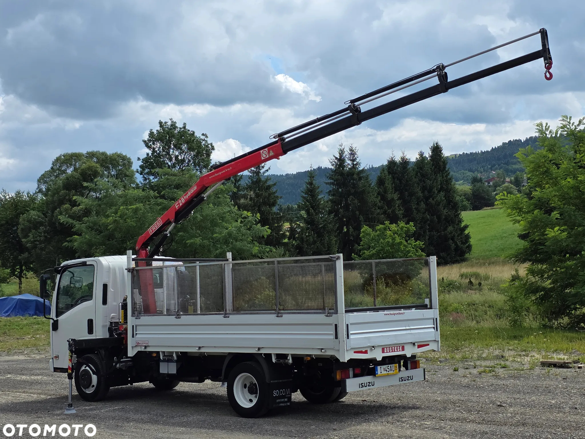 Isuzu L35 Skrzynia 3.80 M +HDS 10.5 M ! 36000 Km ! Jak Nowy ! Fassi F.28 ! Jedymy taki w Polsce  ! - 34