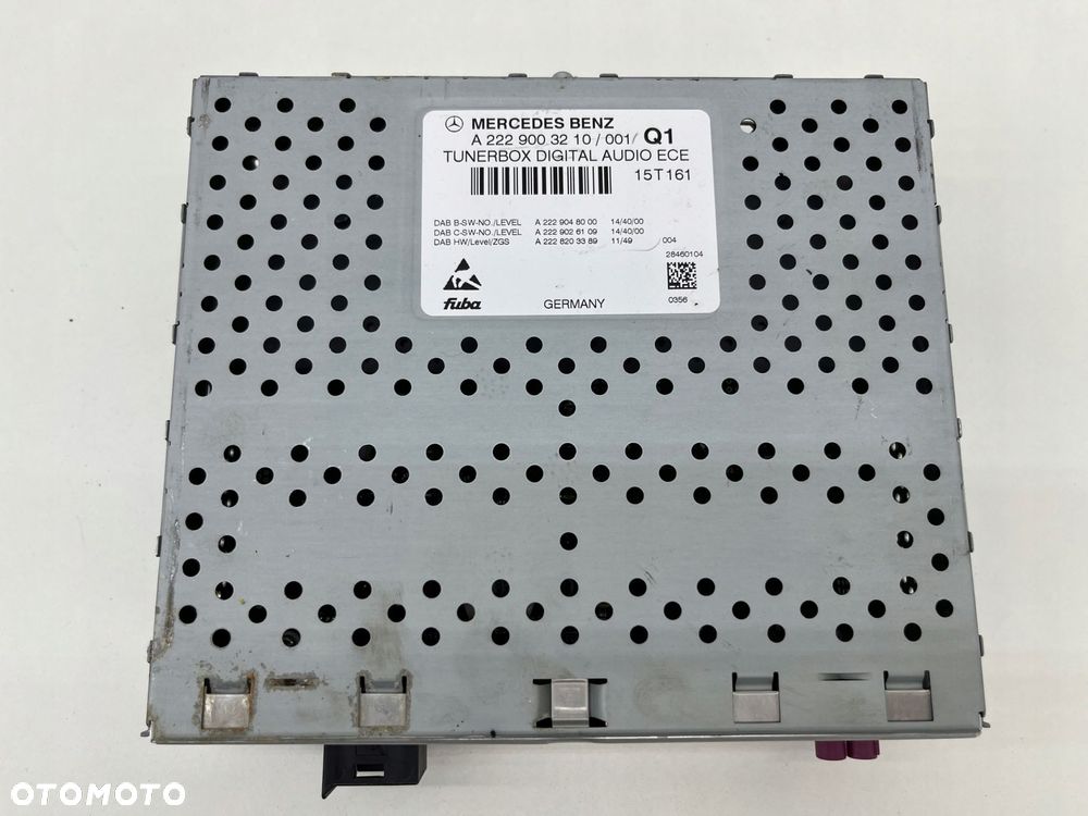 MERCEDES W205 WZMACNIACZ RADIA A2229003210 - 1