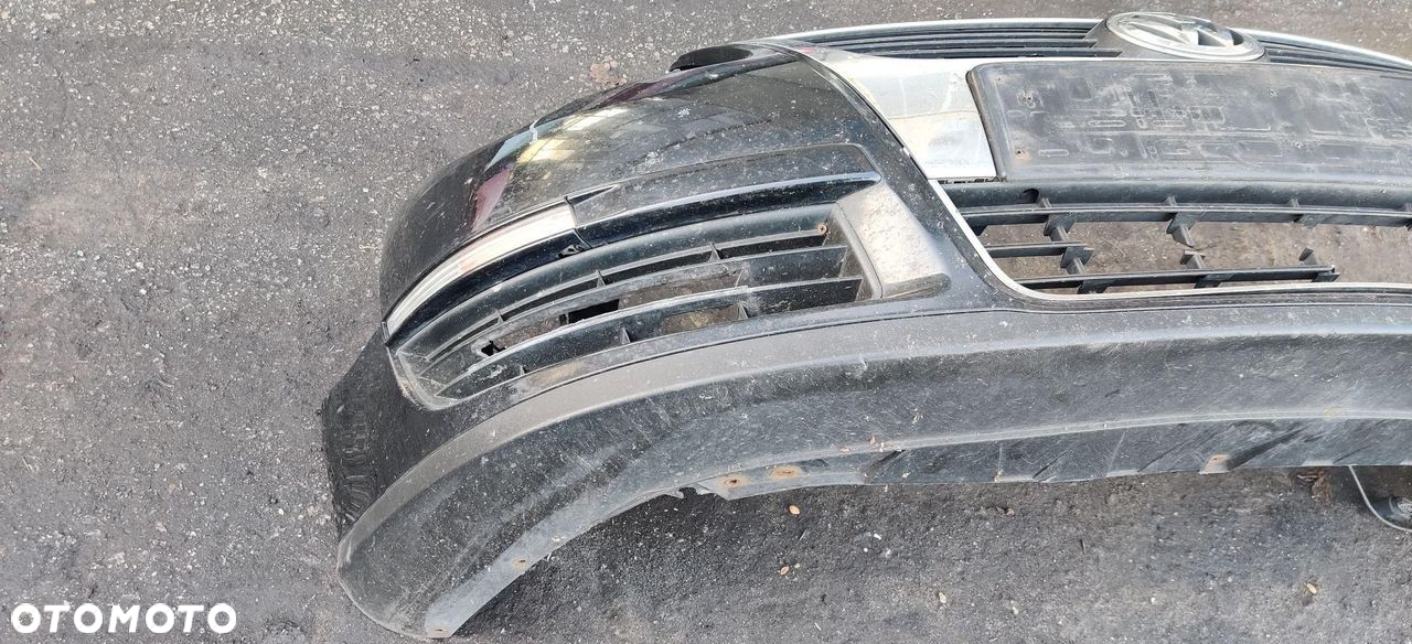 ZDERZAK PRZEDNI PRZÓD CZARNY VW PASSAT B6 - 5