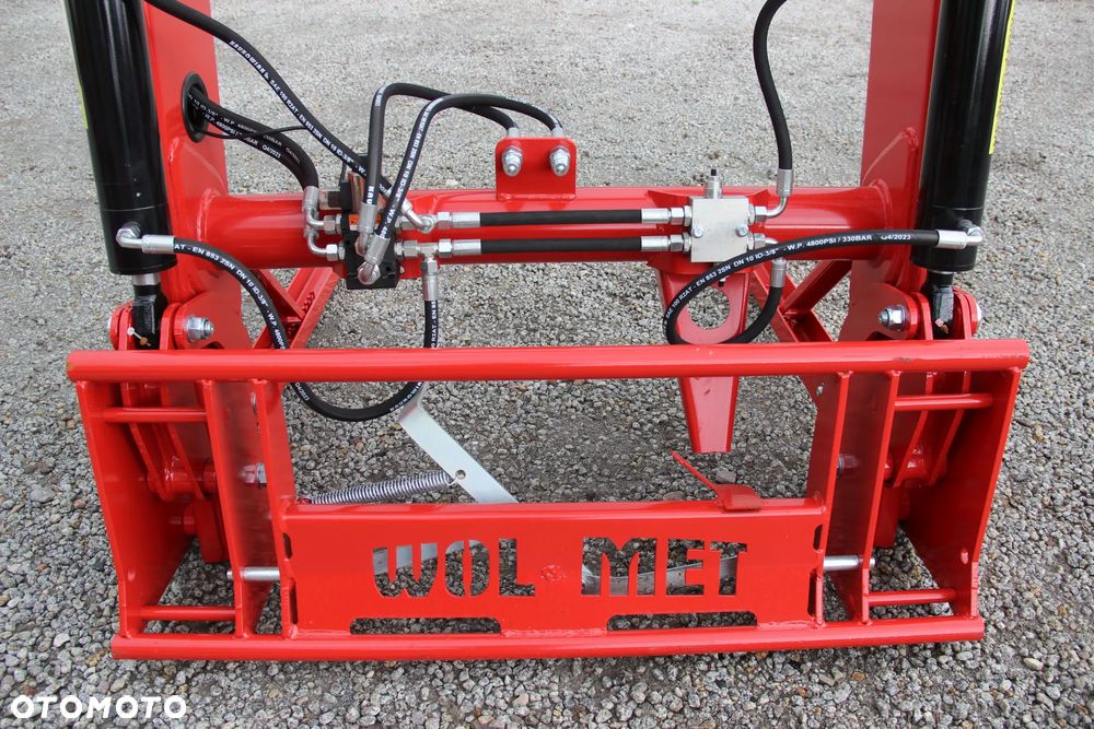 Ładowacz czołowy TUR-4 udźwig 1500kg euroramka MF6260, 6270, JD 6610 itp. - 4